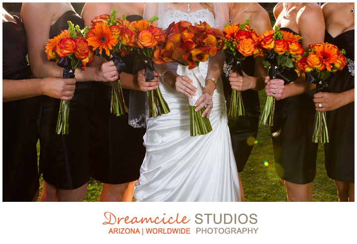 Dreamcicle Studio Photography, Fairmont Princess Hotel Scottsdale, Bridesmaids, Orange Calla Lillies, Orange Gerbera Daisies, Arizona Wedding Photographers, Wedding Photographers, Wedding Photography, Arizona Wedding Photography, Phoenix Wedding Photographers, Phoenix Wedding Photography
